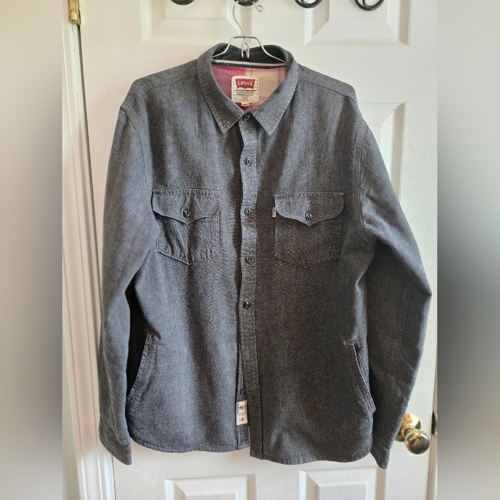 Mens Levi's Shirt Jacket    Large